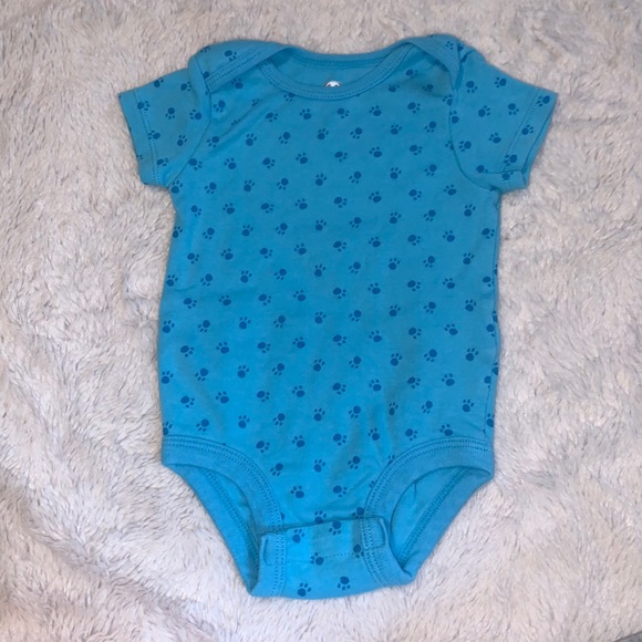 (3 for $10) rococo paw print bodysuit - Picture 1 of 3